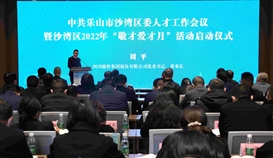 以高質(zhì)量人才保障助推企業(yè)高質(zhì)量發(fā)展，周平董事長參加區(qū)委人才工作會并發(fā)言